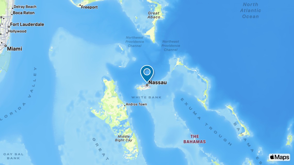 Trip itinerary map